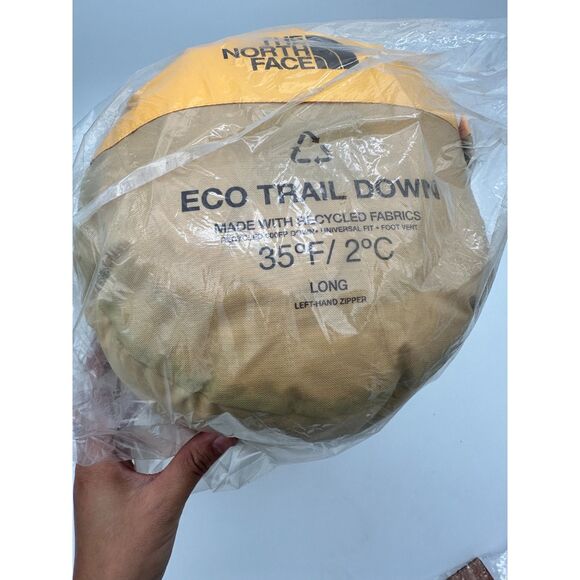 $179 The North Face Eco Trail Down 35 Sleeping Bag Long Left Hand